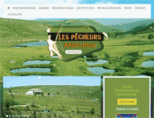 Tablet Screenshot of lespecheursardechois.com